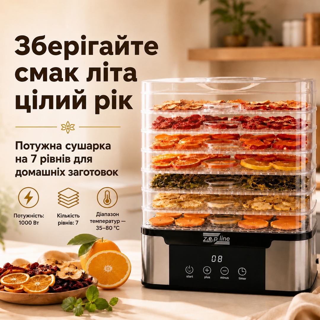 Сушарка для домашніх заготовок